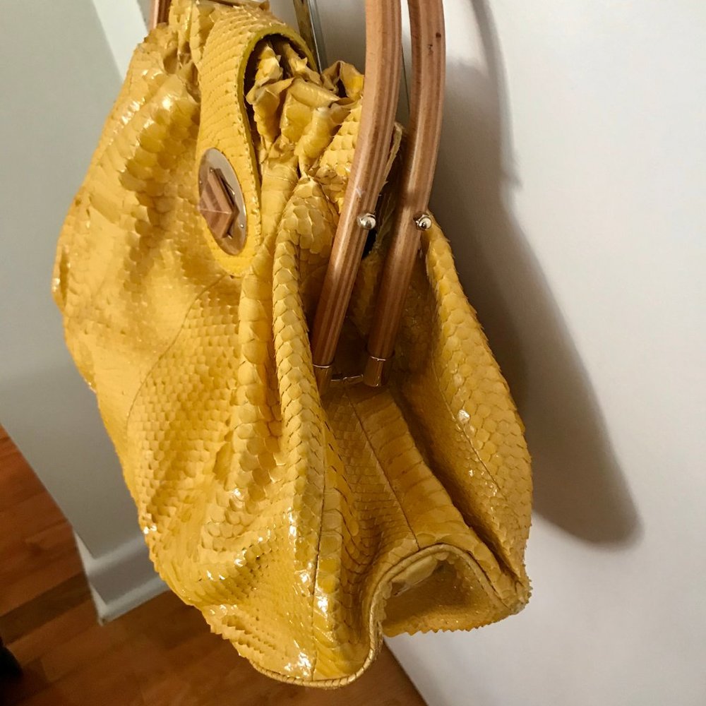 Vintage Kate Spade Collection Python Maya - Picture 3 of 8